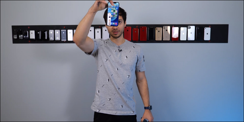 國外YouTuber 進行 iPhone 12 和 iPhone 12 Pro 跌落測試,正面的超瓷晶盾面板確實耐摔,但還是好好保護它吧! - 電腦王阿達 國外YouTuber 進行 iPhone 12 和 iPhone 12 Pro 跌落測試,正面的超瓷晶盾面板確實耐摔,但還是好好保護它吧! - 電腦王阿達