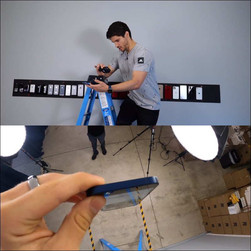 國外YouTuber 進行 iPhone 12 和 iPhone 12 Pro 跌落測試,正面的超瓷晶盾面板確實耐摔,但還是好好保護它吧! - 電腦王阿達 國外YouTuber 進行 iPhone 12 和 iPhone 12 Pro 跌落測試,正面的超瓷晶盾面板確實耐摔,但還是好好保護它吧! - 電腦王阿達