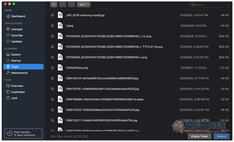 TrashMe 3 功能全面的 Mac 系統清理與維護軟體,操作簡單、輕鬆找出無用的檔案 - 電腦王阿達 TrashMe 3 功能全面的 Mac 系統清理與維護軟體,操作簡單、輕鬆找出無用的檔案 - 電腦王阿達