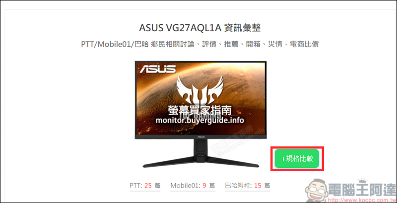 挑選電腦螢幕很困擾嗎?就讓螢幕買家指南幫你整理 - 電腦王阿達 挑選電腦螢幕很困擾嗎?就讓螢幕買家指南幫你整理 - 電腦王阿達
