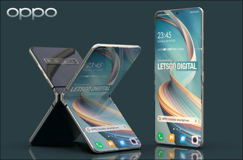 OPPO 摺疊手機專利曝光，採上掀式翻蓋設計 - 電腦王阿達
