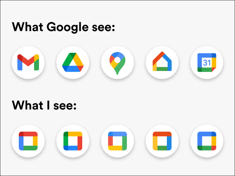 告別 Google 難認的新版圖示！一鍵將 Google 相關服務返回舊版圖示「Restore old Google icons」（Chrome 擴充外掛） - 電腦王阿達