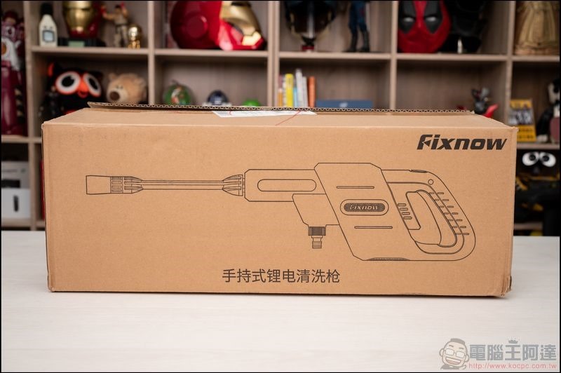 Fixnow手持鋰電高壓清洗機 開箱實測 (1)