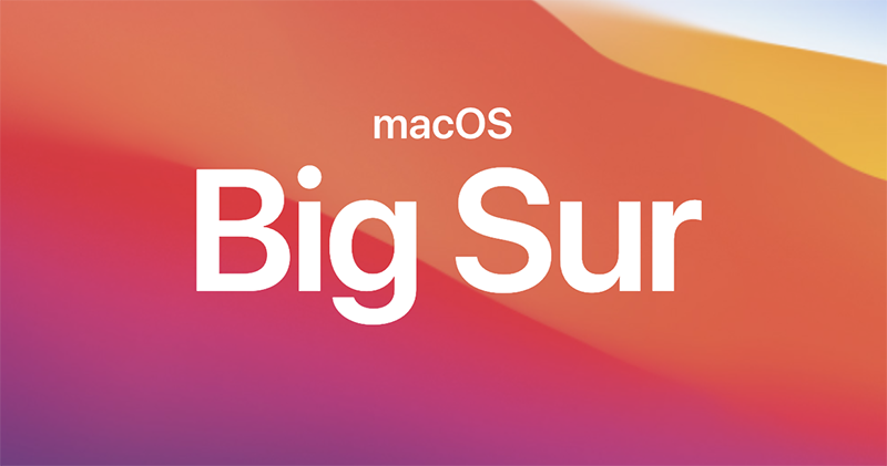 macOS Big Sur 將於 11/13 日正式釋出