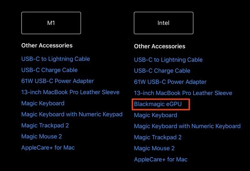 外媒實測 M1 Mac 可偵測到 eGPU 資訊,Apple Silicon 導入外接顯卡仍有希望? - 電腦王阿達 外媒實測 M1 Mac 可偵測到 eGPU 資訊,Apple Silicon 導入外接顯卡仍有希望? - 電腦王阿達