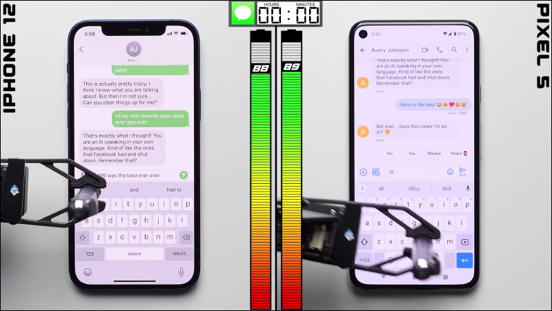 iPhone 12 對決 Google Pixel 5 電池續航測試,兩大陣營「親兒子」的 6 吋級距旗艦機,究竟誰輸誰贏? - 電腦王阿達 iPhone 12 對決 Google Pixel 5 電池續航測試,兩大陣營「親兒子」的 6 吋級距旗艦機,究竟誰輸誰贏? - 電腦王阿達