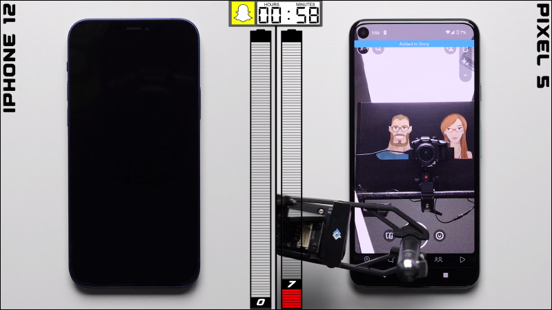 iPhone 12 對決 Google Pixel 5 電池續航測試,兩大陣營「親兒子」的 6 吋級距旗艦機,究竟誰輸誰贏? - 電腦王阿達 iPhone 12 對決 Google Pixel 5 電池續航測試,兩大陣營「親兒子」的 6 吋級距旗艦機,究竟誰輸誰贏? - 電腦王阿達