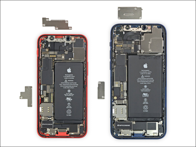 iPhone 12 mini 被 iFixit 拆解,可修復性評分 6 分 - 電腦王阿達 iPhone 12 mini 被 iFixit 拆解,可修復性評分 6 分 - 電腦王阿達