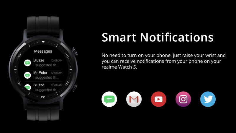realme Watch S 海外發表:1.3 吋圓形錶盤螢幕、支持血氧與心率監測、IP68 防水與 15 天超長續航 - 電腦王阿達 realme Watch S 海外發表:1.3 吋圓形錶盤螢幕、支持血氧與心率監測、IP68 防水與 15 天超長續航 - 電腦王阿達
