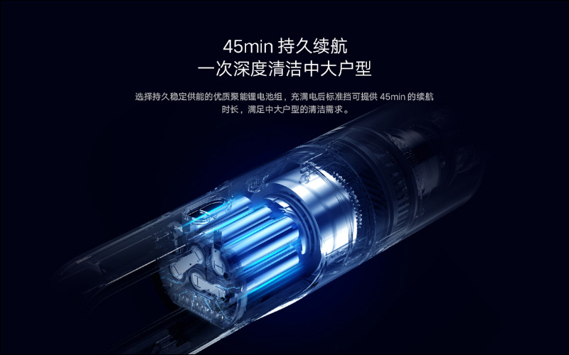 小米推出米家無線吸塵器 Lite , 1.2公斤超輕主機、45分鐘續航,售價僅約 2,170元 - 電腦王阿達 小米推出米家無線吸塵器 Lite , 1.2公斤超輕主機、45分鐘續航,售價僅約 2,170元 - 電腦王阿達