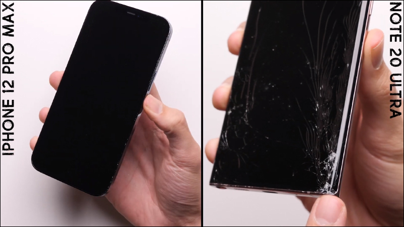 iPhone 12 Pro Max 對決 Galaxy Note 20 Ultra 跌落測試,看看究竟「超瓷晶盾面板」有多強? - 電腦王阿達 iPhone 12 Pro Max 對決 Galaxy Note 20 Ultra 跌落測試,看看究竟「超瓷晶盾面板」有多強? - 電腦王阿達