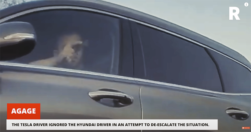 Tesla Model 3 被撞車逼停，自動駕駛神反應煞停靠邊（影片） - 電腦王阿達