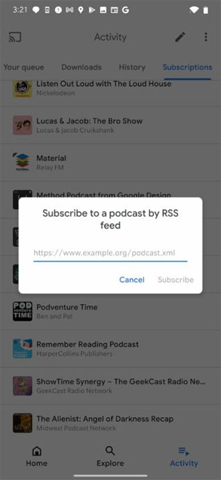 Google 播客應用將開放用戶透過 RSS 動態消息來添加內容 - 電腦王阿達 Google 播客應用將開放用戶透過 RSS 動態消息來添加內容 - 電腦王阿達