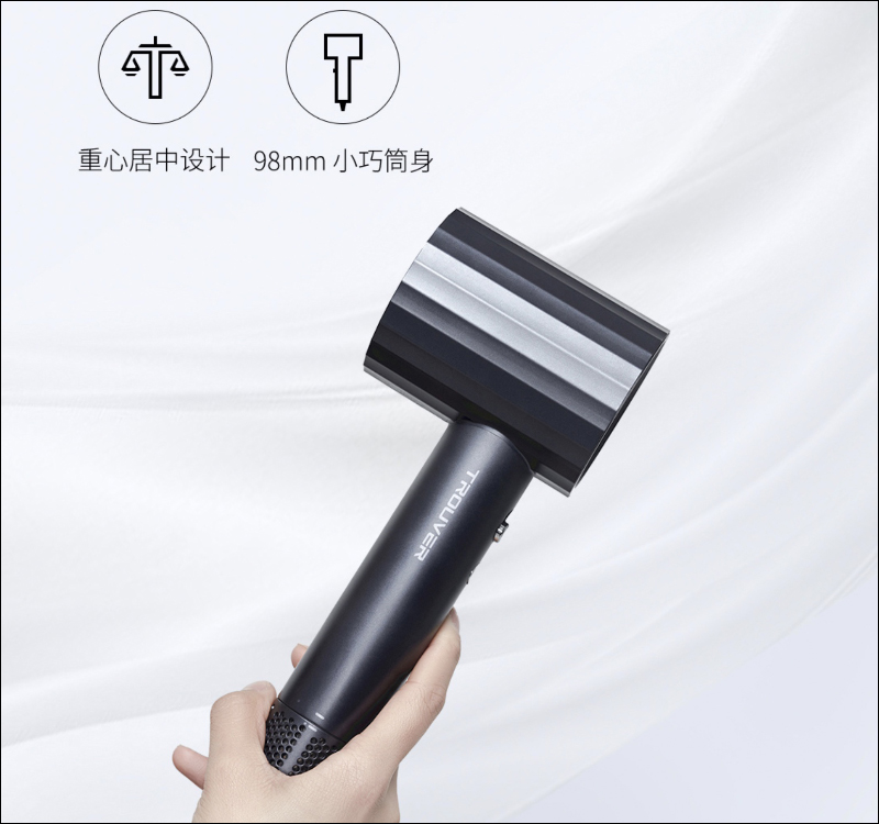 小米有品推出大未高速吹風機,超大風量 3 分鐘快速乾髮、眾籌價約 1,945 元 - 電腦王阿達 小米有品推出大未高速吹風機,超大風量 3 分鐘快速乾髮、眾籌價約 1,945 元 - 電腦王阿達