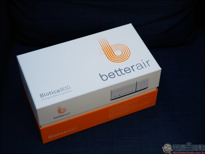 betterair Biotica 800 益生菌環境清淨機開箱動手玩｜全球首款環境益生菌清淨機，打造更健康的室內環境 - 電腦王阿達