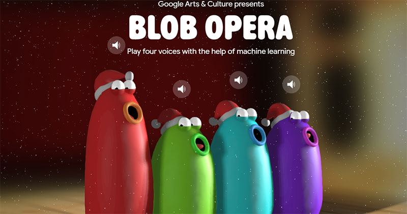 Google 新機器學習實驗項目「Blob Opera」，歌劇音樂不只聽還能動手做 - 電腦王阿達