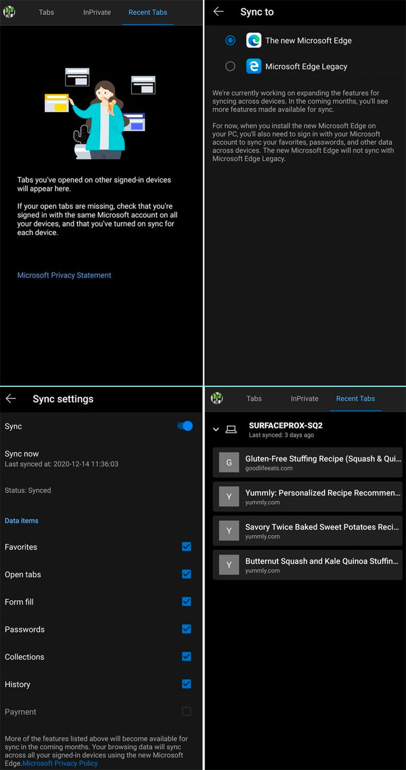 Microsoft Edge 瀏覽器開放 Android 與 Windows 跨裝置同步分頁與歷史記錄功能 - 電腦王阿達