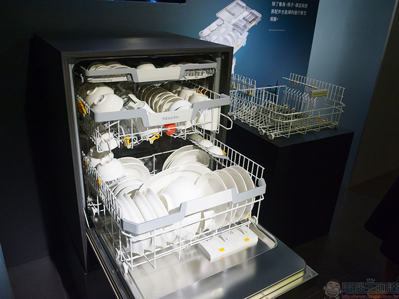 德國 Miele G7000 系列旗艦洗碗機登台，中式碗籃更貼近台灣家庭需求 - 電腦王阿達