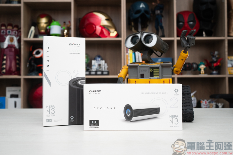 ONPRO UA-O2 HEPA 13 迷你空氣清淨機,隨行攜帶,隨時清新 - 電腦王阿達 ONPRO UA-O2 HEPA 13 迷你空氣清淨機