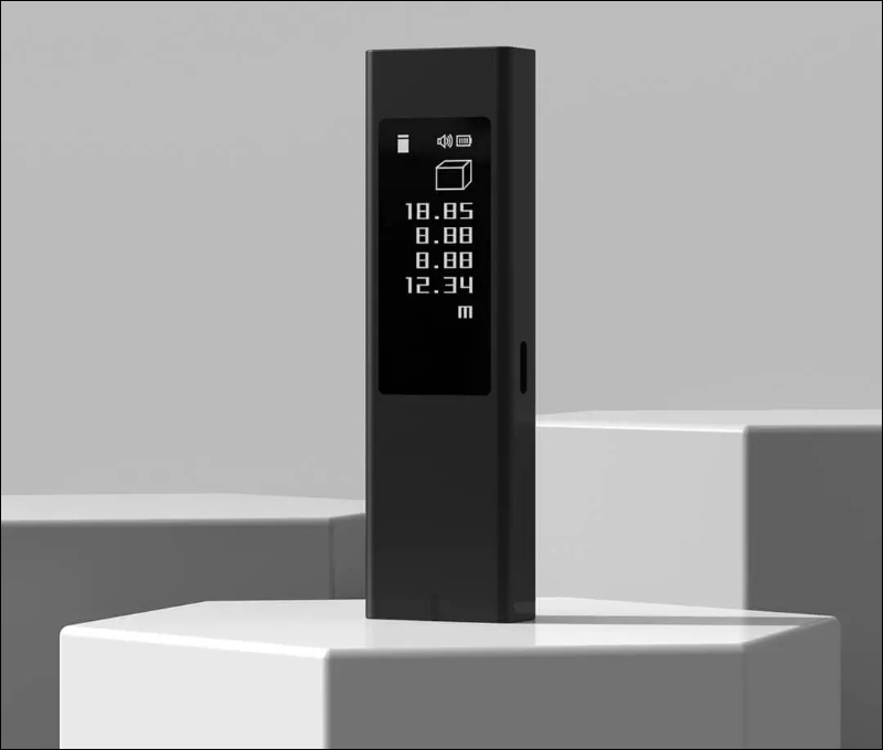 小米有品推出杜克LS5雷射測距儀：支持最大 40m 測距、Type-C快充，配備 OLED 全觸控螢幕，眾籌價約 428 元 - 電腦王阿達