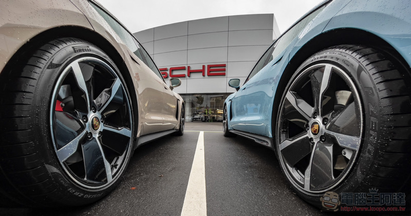 新年式 Porsche Taycan 演繹經典車色，新增遙控停車與 Android Auto 支援 - 電腦王阿達