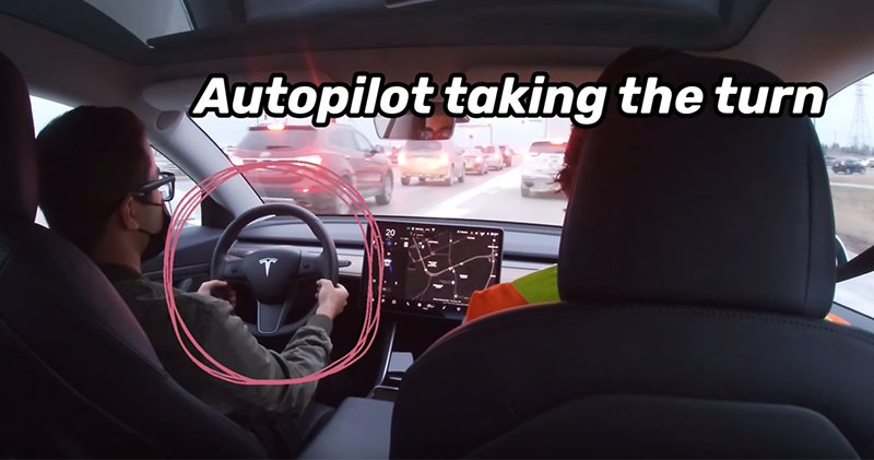 Tesla 自動駕駛考路測 Tesla 自動駕駛考路測