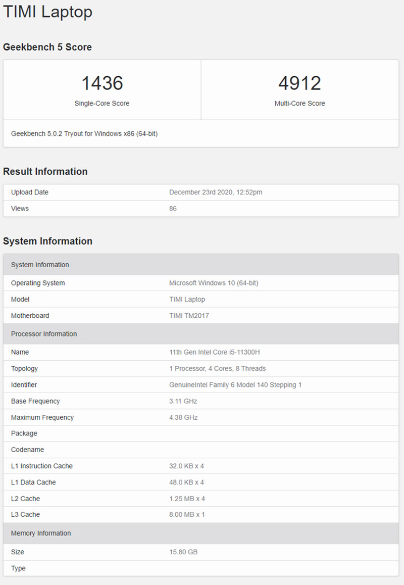 多款小米筆電 Pro 現身 Geekbench,單核效能大幅提升 - 電腦王阿達 多款小米筆電 Pro 現身 Geekbench,單核效能大幅提升 - 電腦王阿達