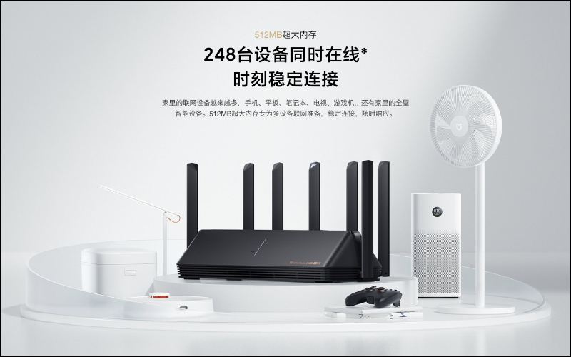 小米路由器AX6000 正式發表:首款 Wi-Fi 6 增強版的小米高階路由器,售價僅約 2,580 元 - 電腦王阿達 小米路由器AX6000 正式發表:首款 Wi-Fi 6 增強版的小米高階路由器,售價僅約 2,580 元 - 電腦王阿達