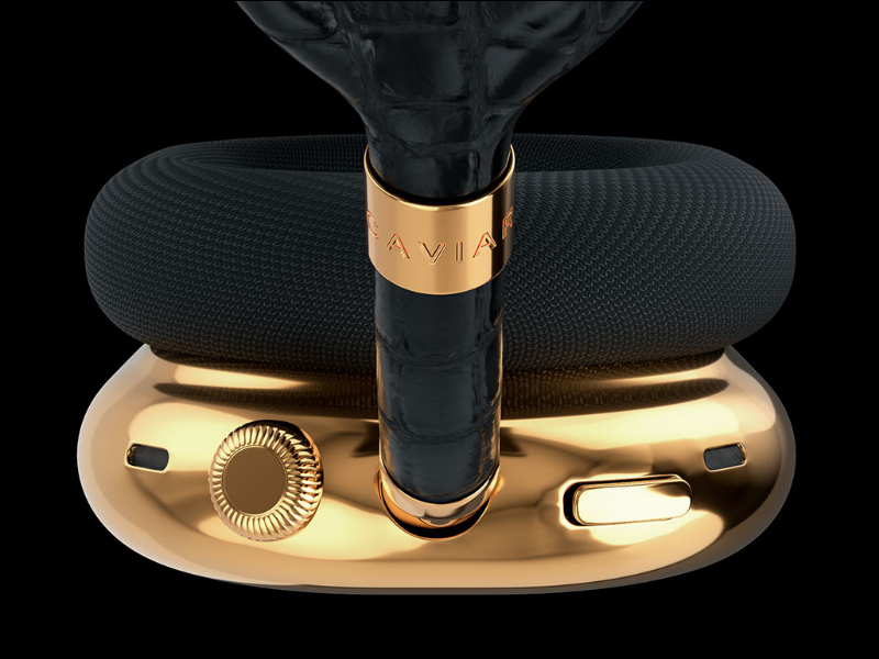 Caviar 推出奢侈黄金版 AirPods Max 、PlayStation 5 ，前者要價 300 萬元起 - 電腦王阿達