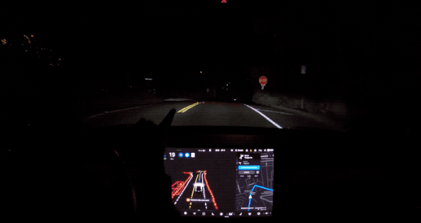 Tesla FSD 全自動輔助駕駛夜晚山路表現如何？實測看來似乎比多數人開得更好...（影片） - 電腦王阿達