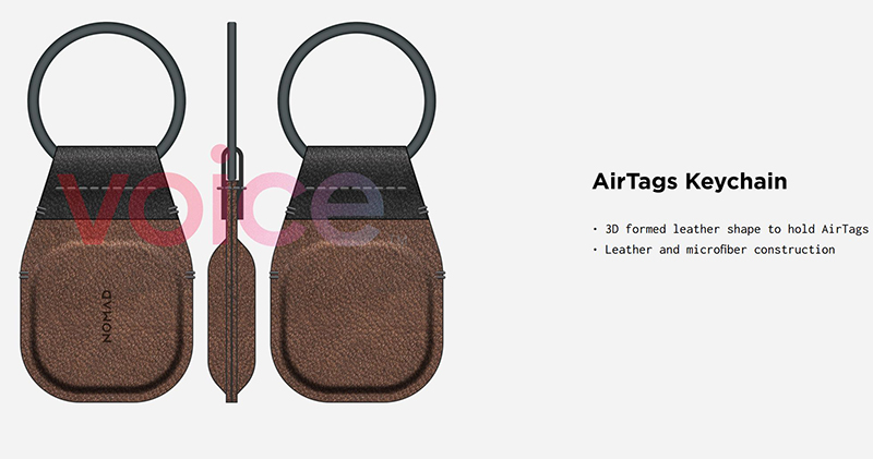 蘋果 AirTags 防丟追蹤器還沒出,但已有皮革鑰匙圈與眼鏡環三方配件照流出 - 電腦王阿達 蘋果 AirTags 防丟追蹤器還沒出,但已有皮革鑰匙圈與眼鏡環三方配件照流出 - 電腦王阿達