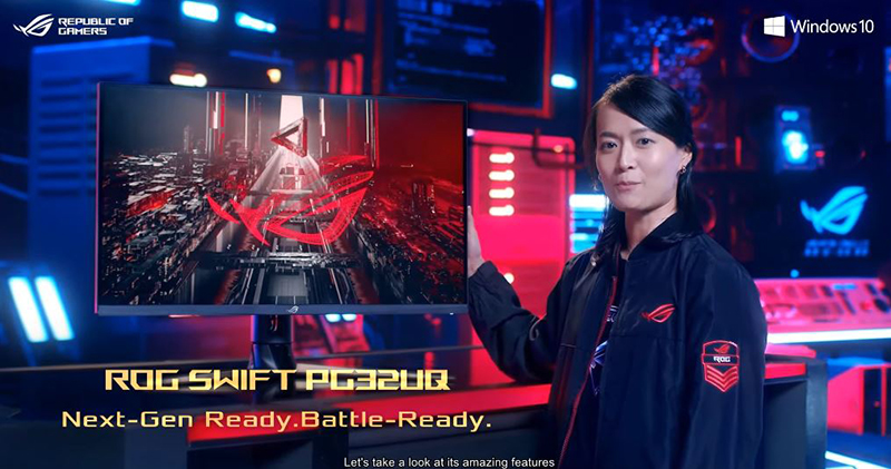 全球首款配備 HDMI 2.1 的 32 吋 4K 144Hz 電競螢幕 ROG Swift PG32UQ 發表 - 電腦王阿達 全球首款配備 HDMI 2.1 的 32 吋 4K 144Hz 電競螢幕 ROG Swift PG32UQ 發表 - 電腦王阿達