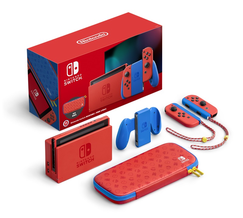 「超級瑪利歐兄弟 35週年」至3月底陸續公開新訊 第二波將推出「Nintendo Switch亮麗紅藍主機組」 - 電腦王阿達