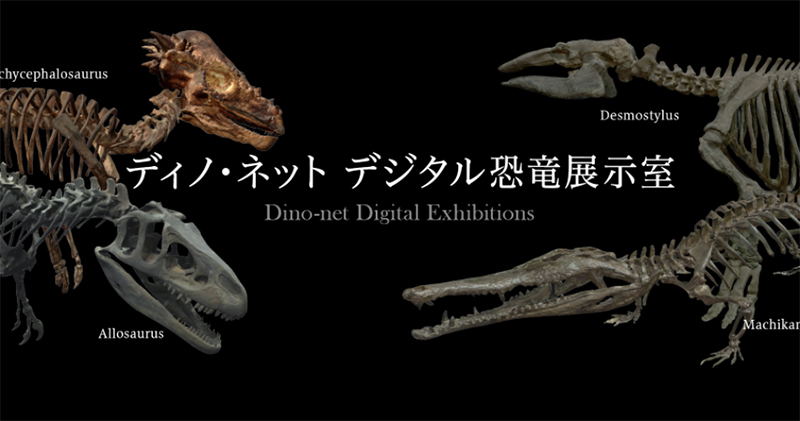 日本科學博物館免費開放線上數位恐龍展覽室，用 360 影像觀賞恐龍化石 - 電腦王阿達
