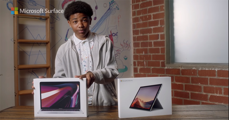 微軟最新的廣告，直白地跟你說 Surface Pro 7 就是比 MacBook Pro 好 - 電腦王阿達