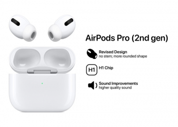 國外大神爆料第二代 AirPods Pro 最新渲染圖，採無柄設計、更好的音質 - 電腦王阿達