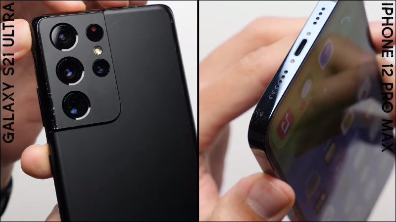 iPhone 12 Pro Max 對決三星 Galaxy S21 Ultra 跌落測試,究竟誰更耐摔? - 電腦王阿達 iPhone 12 Pro Max 對決三星 Galaxy S21 Ultra 跌落測試,究竟誰更耐摔? - 電腦王阿達