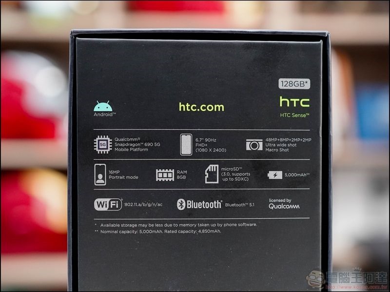 HTC Desire 21 Pro 5G 開箱 - 03 HTC Desire 21 Pro 5G 開箱 - 03