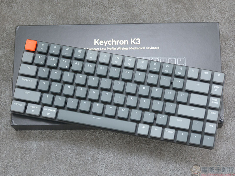 Keychron K3 75% 無線矮軸機械鍵盤開箱、動手玩,雙模四系統輕薄便攜第一名 - 電腦王阿達 Keychron K3 75% 無線矮軸機械鍵盤開箱、動手玩,雙模四系統輕薄便攜第一名 - 電腦王阿達