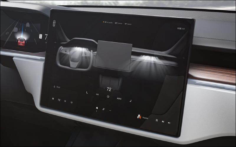 特斯拉全新改款 Model S 實車曝光!但未配備 Yoke 平把方向盤,而是新版圓形方向盤 - 電腦王阿達 特斯拉全新改款 Model S 實車曝光!但未配備 Yoke 平把方向盤,而是新版圓形方向盤 - 電腦王阿達