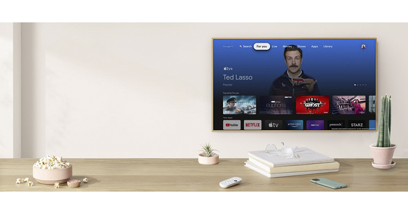 Apple TV 正式登上 Chromecast with Google TV 電視棒 - 電腦王阿達