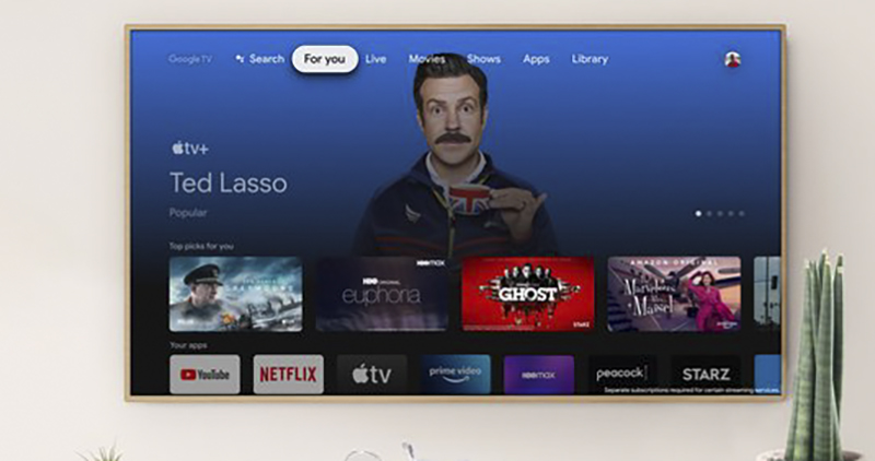 Apple TV 正式登上 Chromecast with Google TV