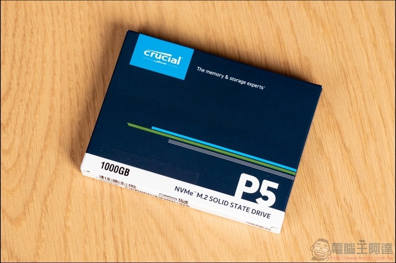 Crucial P5 NVMe SSD 開箱評測 - 02