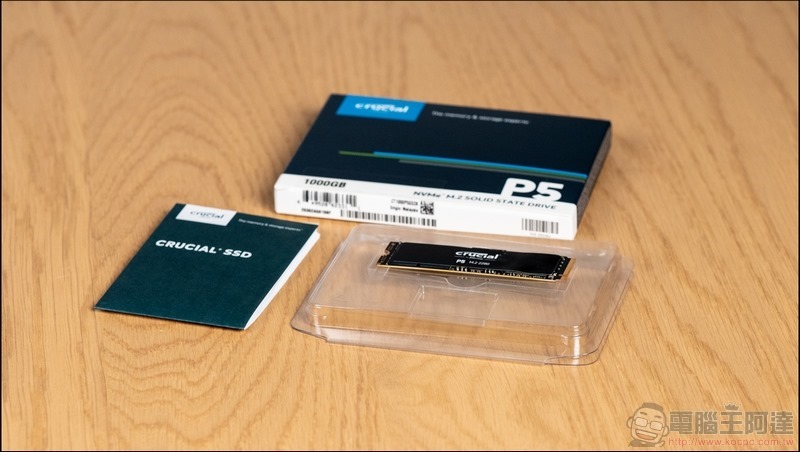 Crucial P5 NVMe SSD 開箱評測 - 03