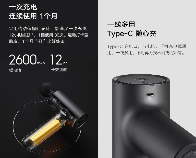 小米米家筋膜槍眾籌推出:強勁動力有效放鬆筋膜,眾籌價約 1,942 元 - 電腦王阿達 小米米家筋膜槍眾籌推出:強勁動力有效放鬆筋膜,眾籌價約 1,942 元 - 電腦王阿達