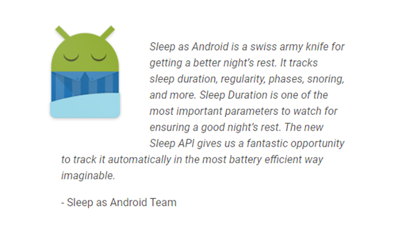 Google 釋出全新睡眠監測 API，在省電的前提下幫助健康應用更完善地追蹤 - 電腦王阿達