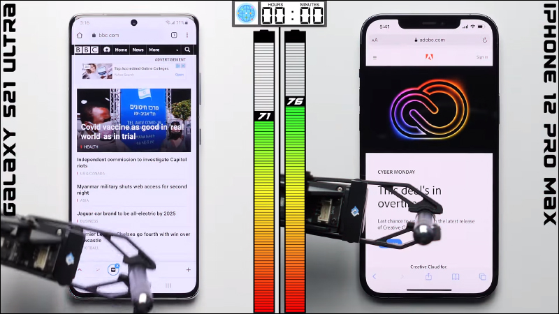 iPhone 12 Pro Max 對決三星 Galaxy S21 Ultra 電池續航力實測，究竟誰輸誰贏？ - 電腦王阿達