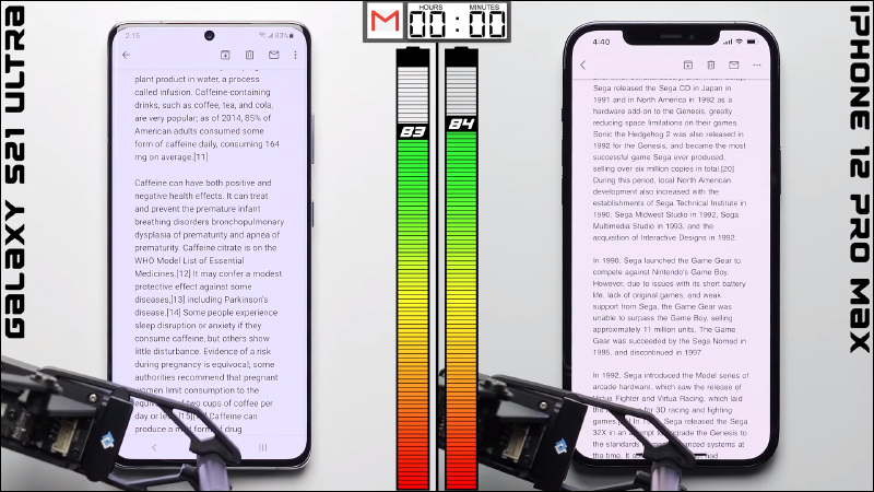 iPhone 12 Pro Max 對決三星 Galaxy S21 Ultra 電池續航力實測,究竟誰輸誰贏? - 電腦王阿達 iPhone 12 Pro Max 對決三星 Galaxy S21 Ultra 電池續航力實測,究竟誰輸誰贏? - 電腦王阿達
