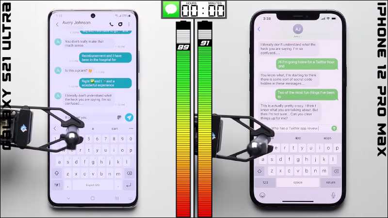 iPhone 12 Pro Max 對決三星 Galaxy S21 Ultra 電池續航力實測,究竟誰輸誰贏? - 電腦王阿達 iPhone 12 Pro Max 對決三星 Galaxy S21 Ultra 電池續航力實測,究竟誰輸誰贏? - 電腦王阿達