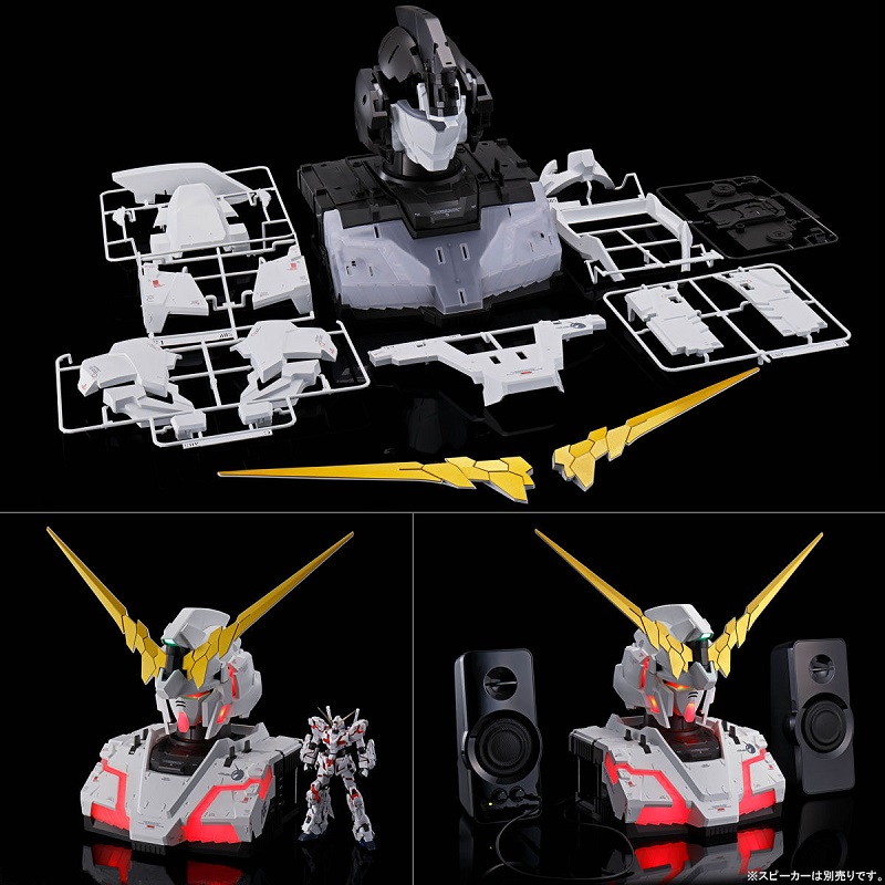 「REAL EXPERIENCE MODEL RX-0 獨角獸鋼彈 (自動變形版)」組裝胸像模型 含稅價14,380元 - 電腦王阿達